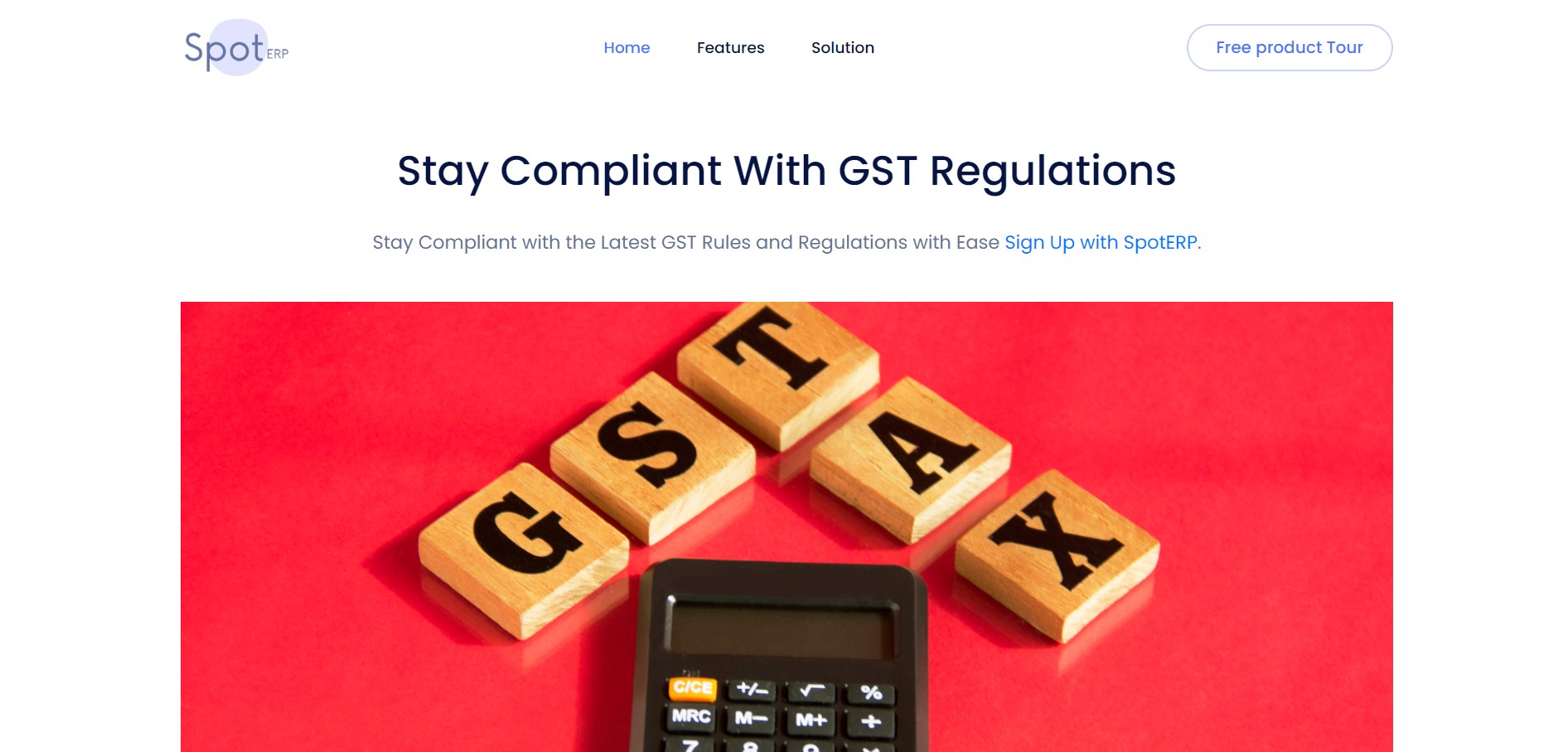 GST Compliance Software For Businesses In India SpotERP Gst compliance software for businesses in india spoterp